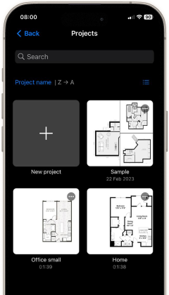 Draw your surveyed area map