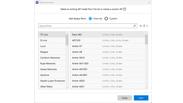 Access point selection 