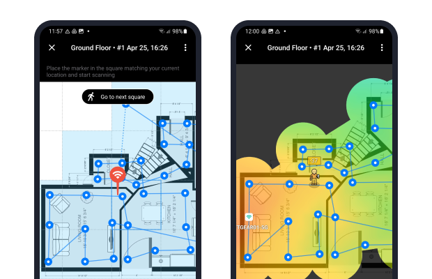 NetSpot for Android (Wi-Fi heatmaps)