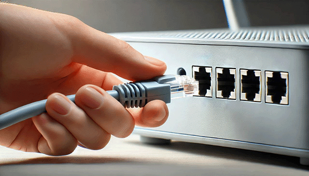 Check Your Wired Internet Connection