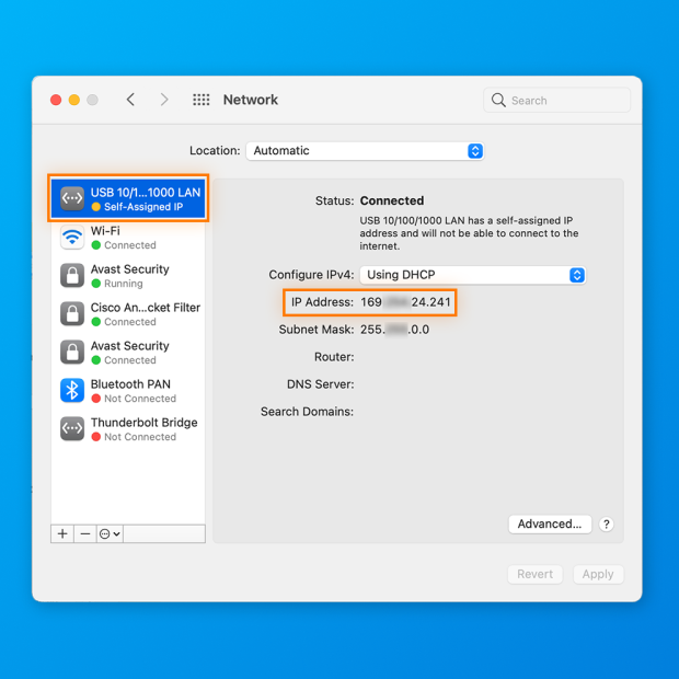 Click Details next to your Wi-Fi network