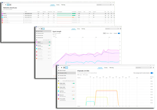 NetSpot — Mode Inspecteur