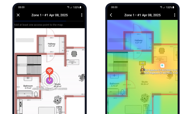 NetSpot for Android (Planning Mode)