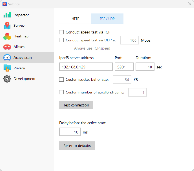 NetSpot — WiFi speed test