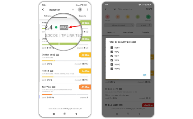 NetSpot WiFi Security