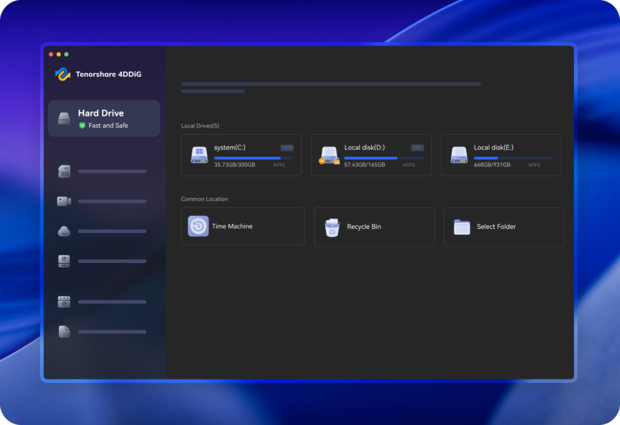 Tenorshare 4DDiG for Mac