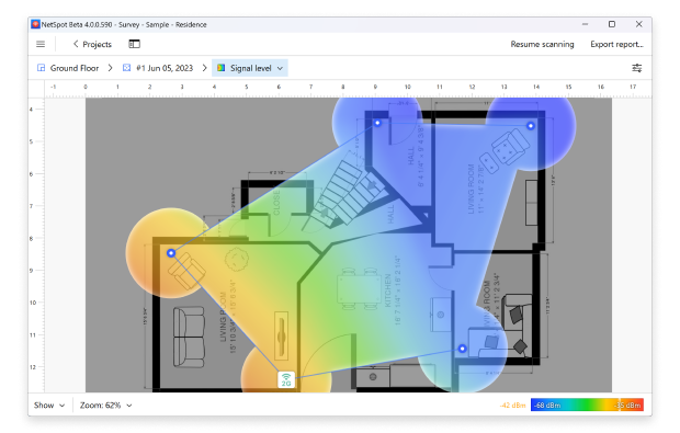 Wi-Fi Heatmap