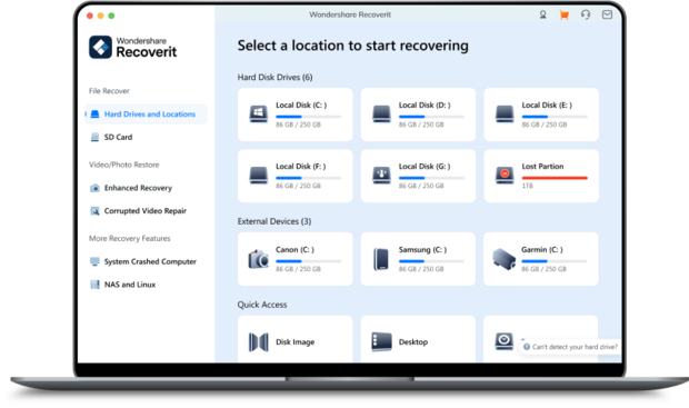 Wondershare Recoverit for Mac